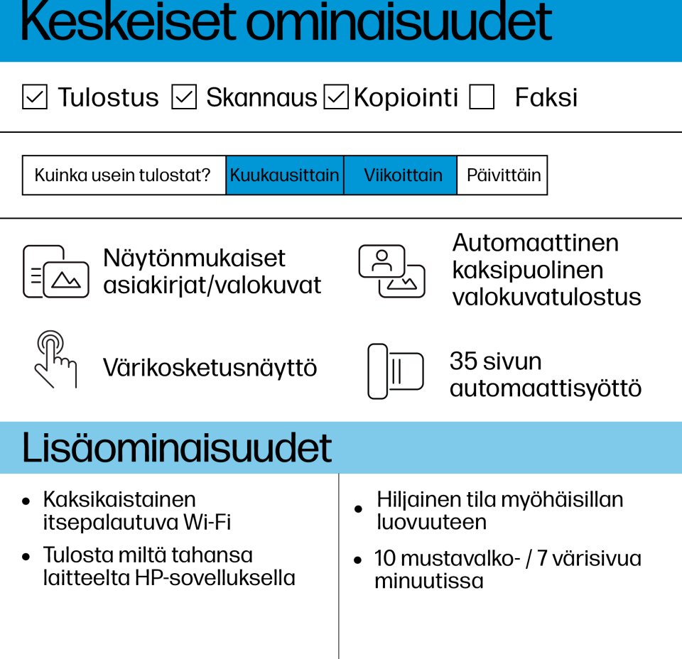 HP ENVY 6520e All-in-One -monitoimitulostin