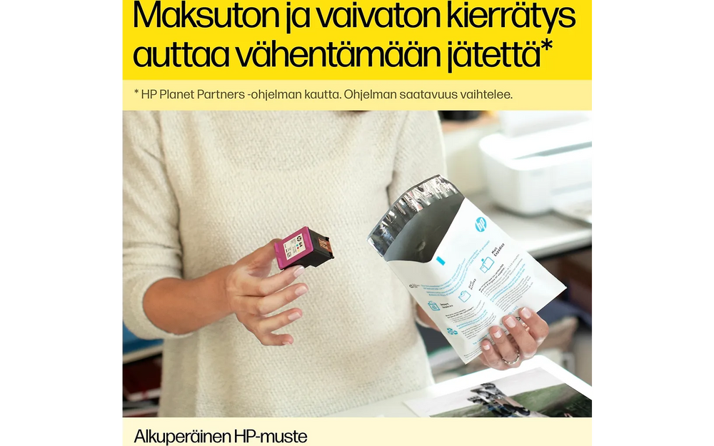 HP 308 -mustekasetti, musta - E-store.fi