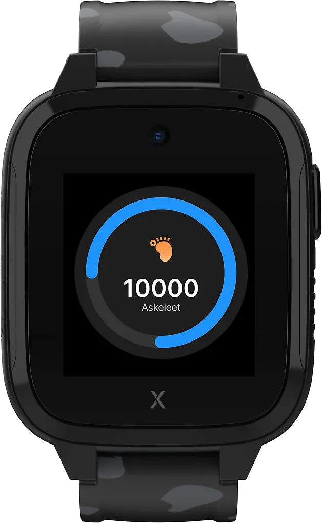 Xplora XGO3 2:a generationens klocktelefon, svart