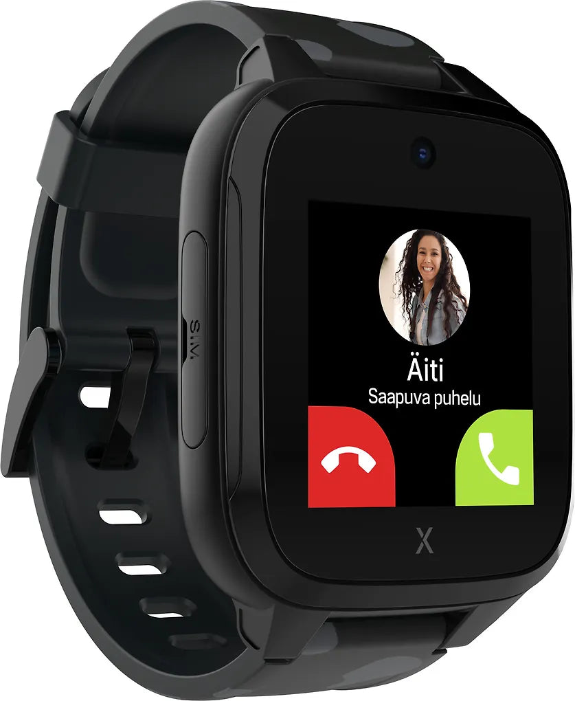 Xplora XGO3 2:a generationens klocktelefon, svart