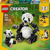 LEGO Creator 31165 – Villieläimet: Pandaperhe – kuva 1