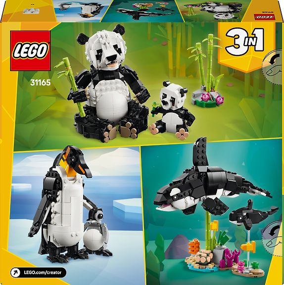LEGO Creator 31165 – Villieläimet: Pandaperhe – kuva 27