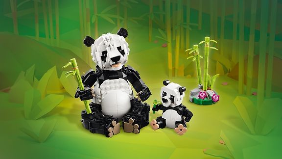 LEGO Creator 31165 – Villieläimet: Pandaperhe – kuva 17