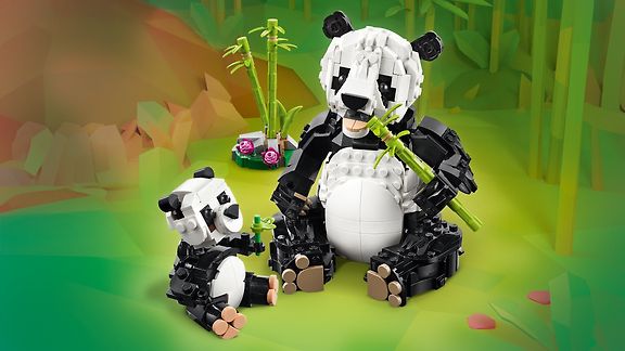 LEGO Creator 31165 – Villieläimet: Pandaperhe – kuva 11