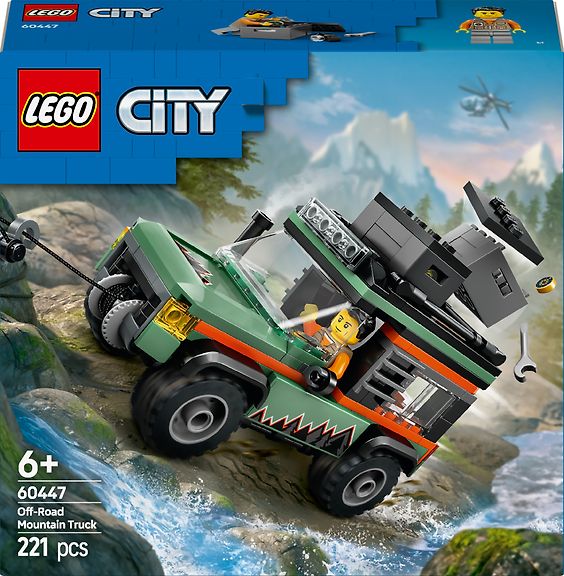 LEGO City 60447 – Nelivetoinen vuoristomaastoauto – kuva 1