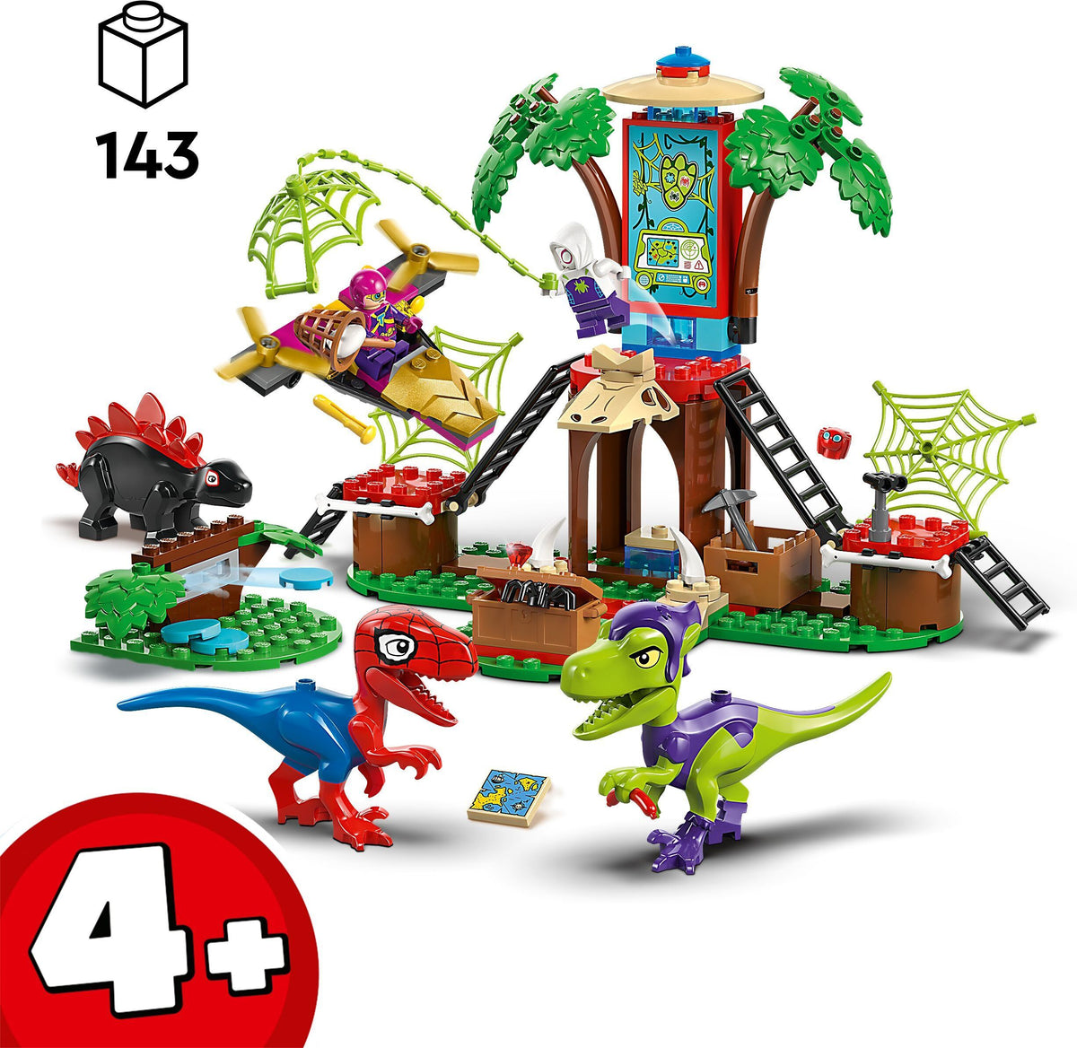 LEGO Super Heroes Marvel 11200 – Spideyn ja Gobbyn lentotaistelu puumajalla – kuva 2