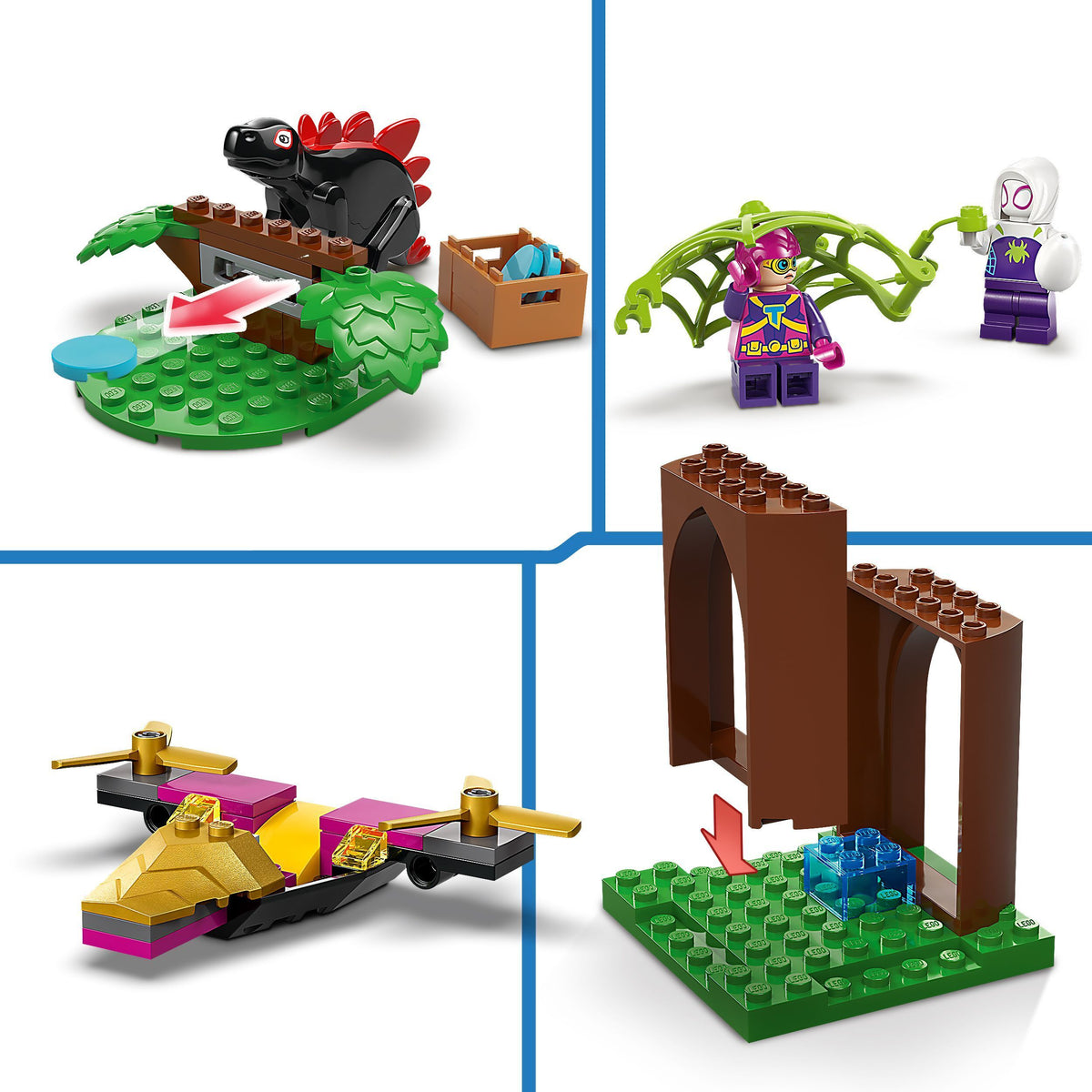 LEGO Super Heroes Marvel 11200 – Spideyn ja Gobbyn lentotaistelu puumajalla – kuva 8