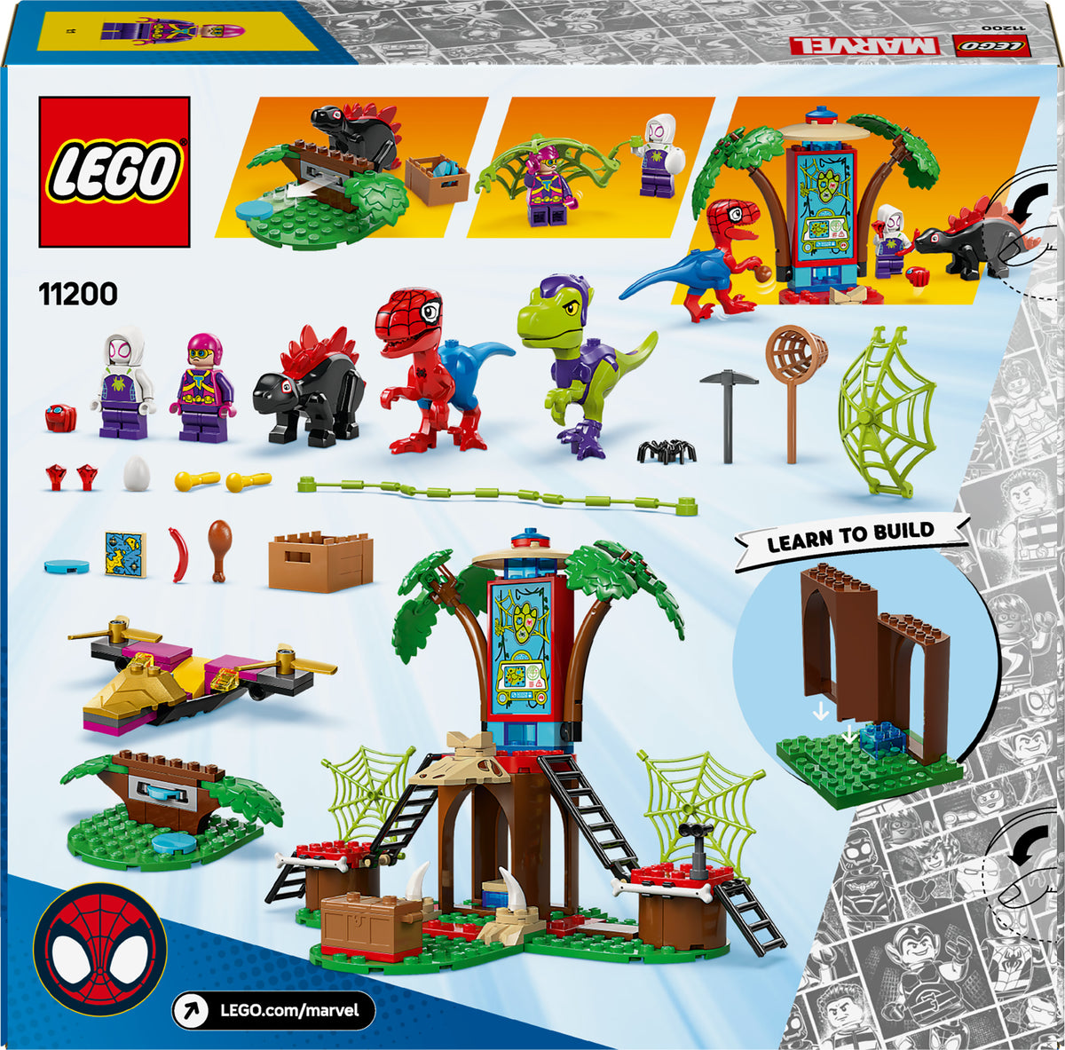LEGO Super Heroes Marvel 11200 – Spideyn ja Gobbyn lentotaistelu puumajalla – kuva 21