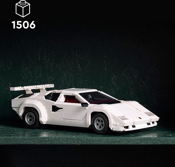 LEGO Icons 10337 – Lamborghini Countach 5000 Quattrovalvole – kuva 3