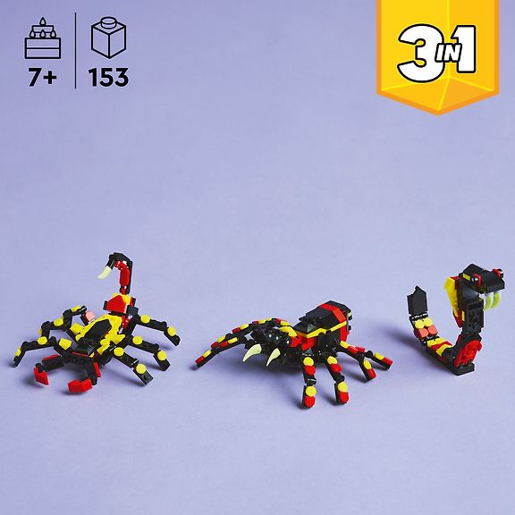 LEGO Creator 31159 – Villieläimet: hämmästyttävä hämähäkki – kuva 2