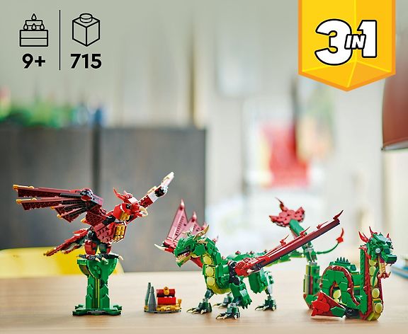 LEGO Creator 31161 - Keskiaikainen lohikäärme – kuva 3
