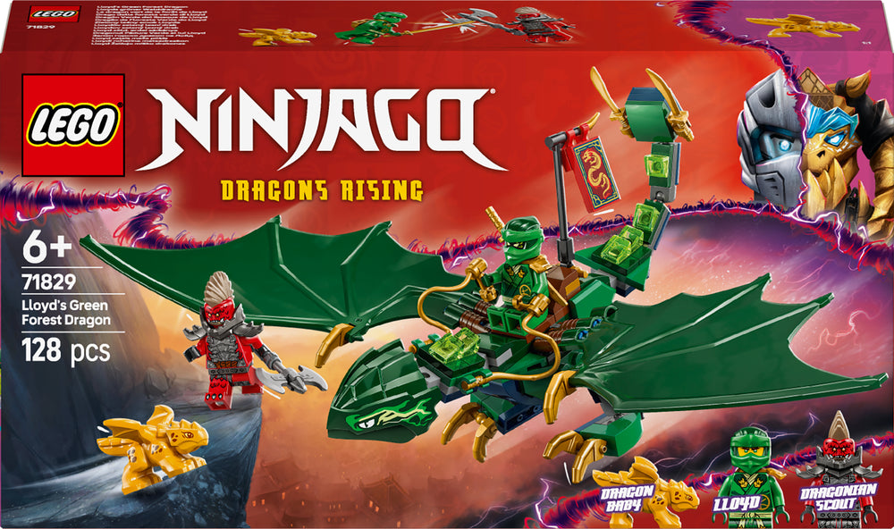 LEGO Ninjago 71829 – Lloydin metsänvihreä lohikäärme