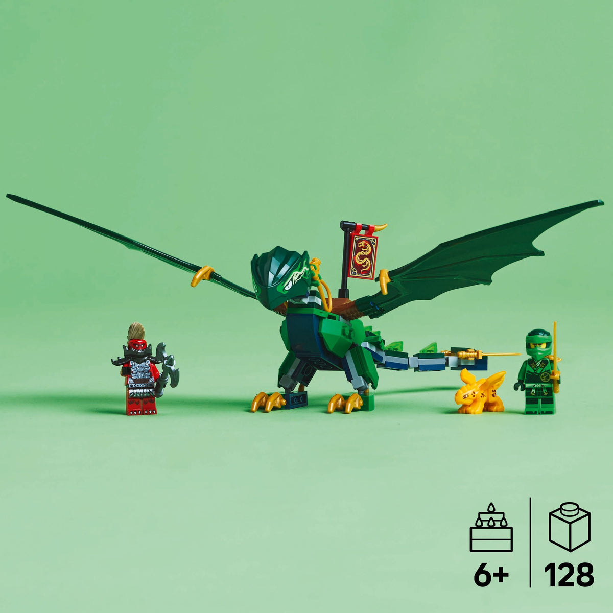 LEGO Ninjago 71829 – Lloydin metsänvihreä lohikäärme – kuva 3