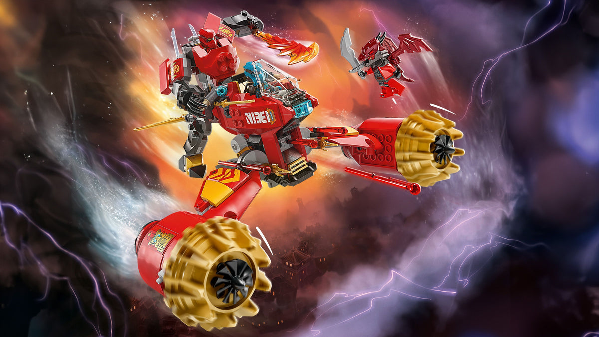 LEGO Ninjago 71830 – Kain myrskynratsastajarobotti – kuva 11