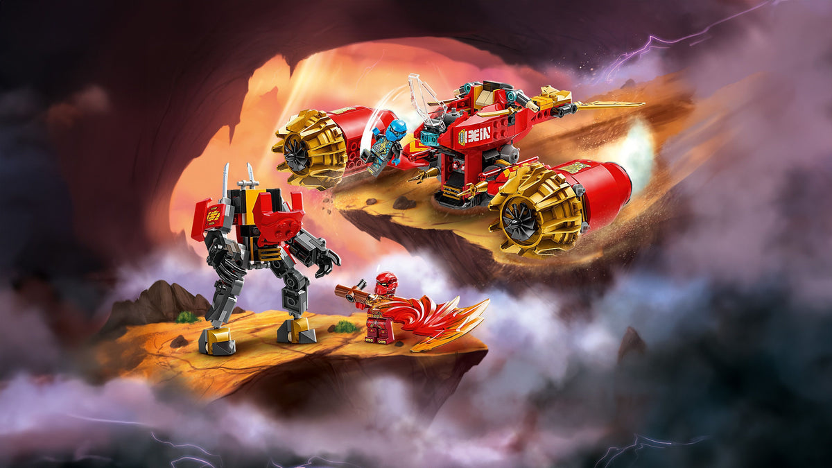 LEGO Ninjago 71830 – Kain myrskynratsastajarobotti – kuva 13