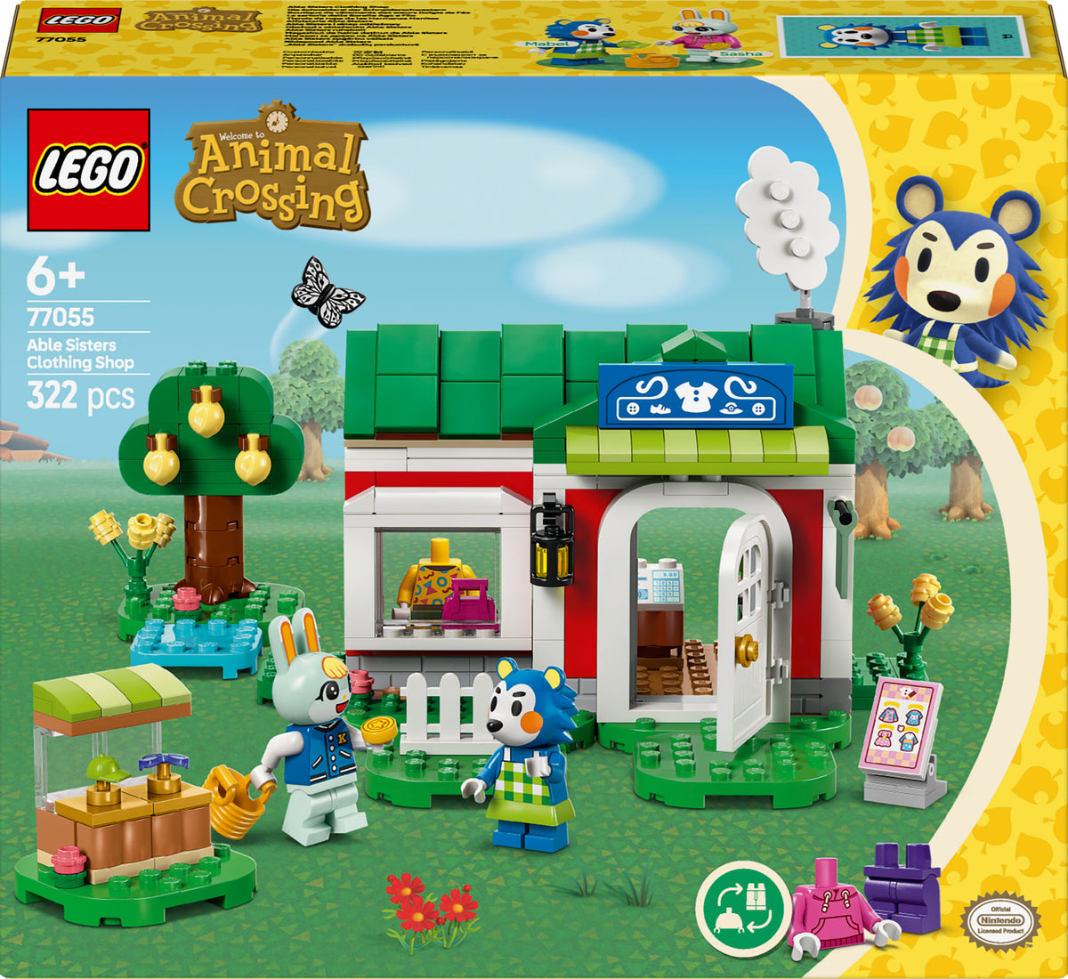 LEGO Animal Crossing 77055 – Vaatekauppa Able Sisters