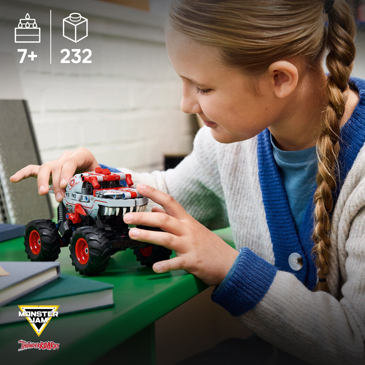 LEGO Technic 42200 – Monster Jam ThunderROARus ‑vetomoottoriauto – kuva 3