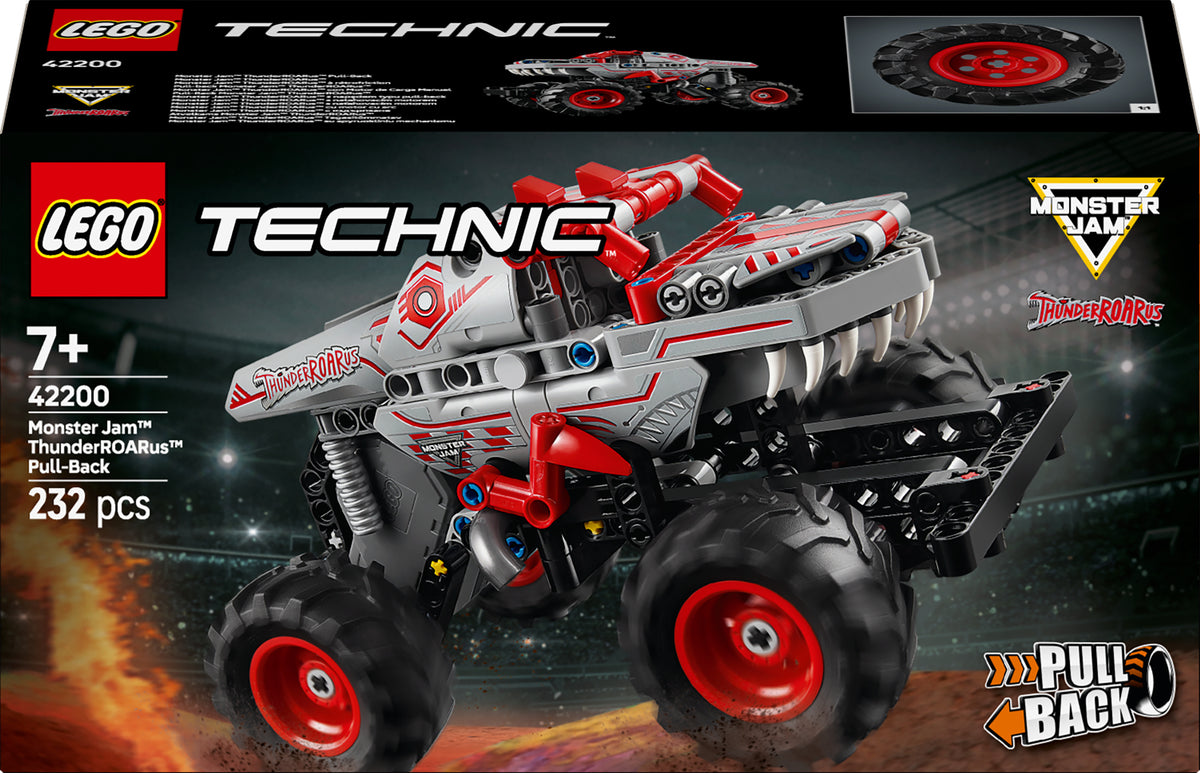 LEGO Technic 42200 – Monster Jam ThunderROARus ‑vetomoottoriauto