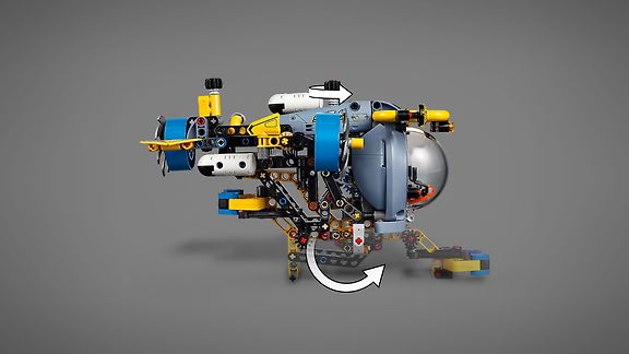 LEGO Technic 42201 – Syvänmeren tutkimussukellusvene