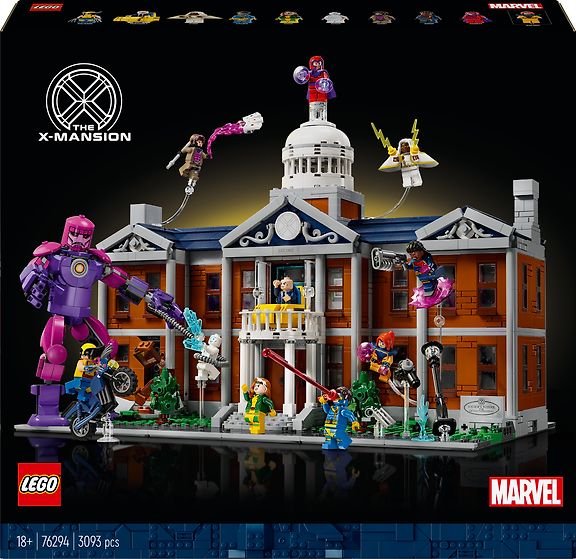 LEGO Super Heroes Marvel 76294 X-Men: X-Kartano – kuva 1