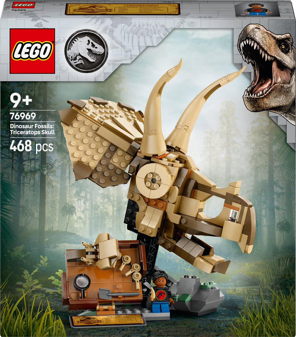 LEGO Jurassic World 76969 – Dinosaurusfossiilit: Triceratopsin kallo