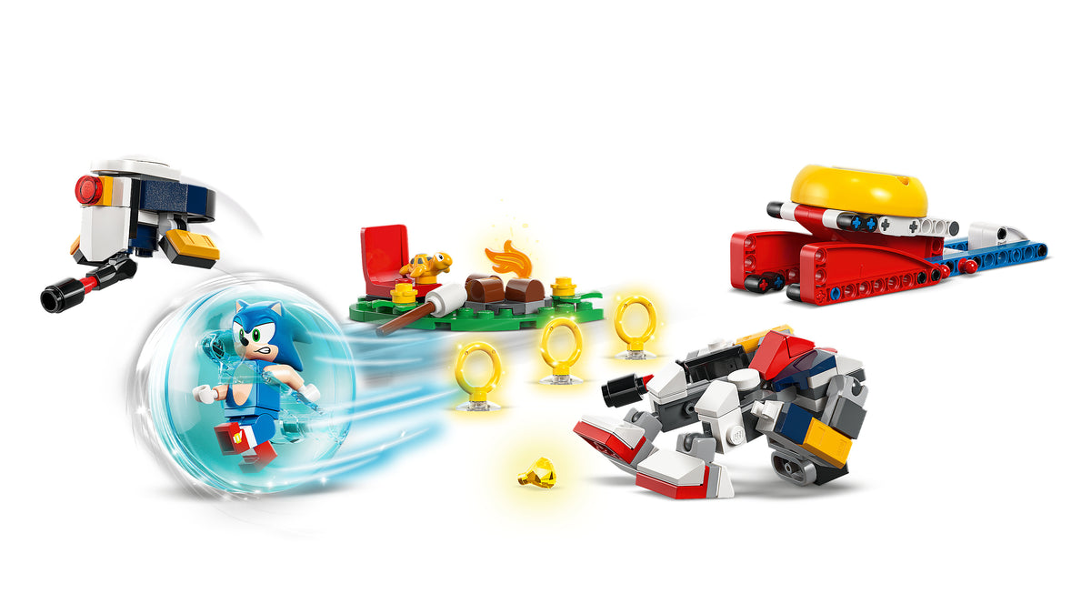 LEGO Sonic 77001 – Sonic ja yhteenotto nuotiolla