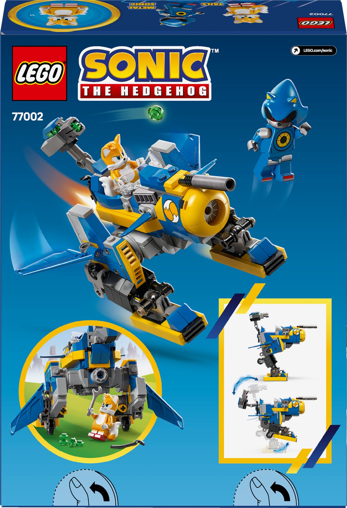 LEGO Sonic 77002 – Cyclone vastaan Metal Sonic