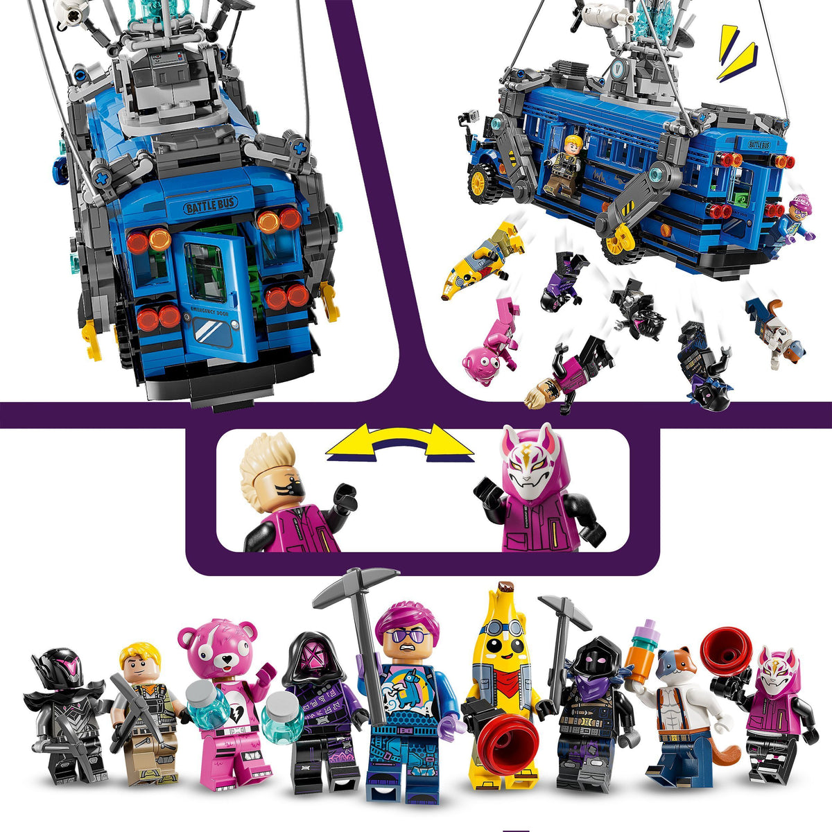LEGO Fortnite 77073 – Battle Bus – kuva 7