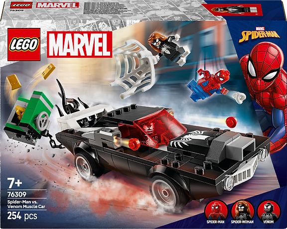 LEGO Super Heroes Marvel 76309 Spider-Man vastaan Venom – muskeliauto – kuva 1