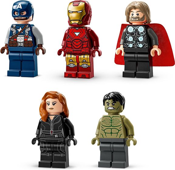 LEGO Super Heroes Marvel 76313 – MARVEL-logo ja minihahmot – kuva 4