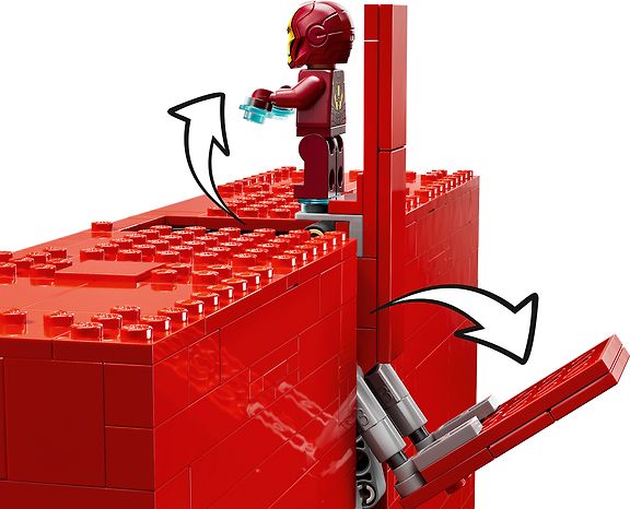 LEGO Super Heroes Marvel 76313 – MARVEL-logo ja minihahmot – kuva 7