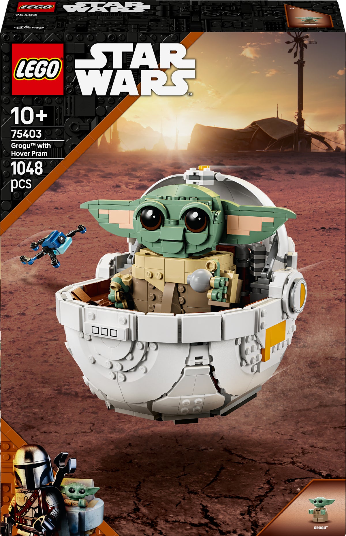 LEGO Star Wars 75403 – Grogu ja leijuvaunut