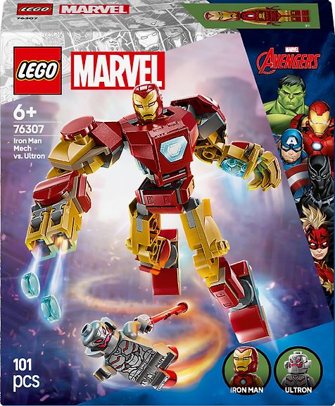 LEGO Super Heroes Marvel 76307 Iron Man vastaan Ultron – kuva 1