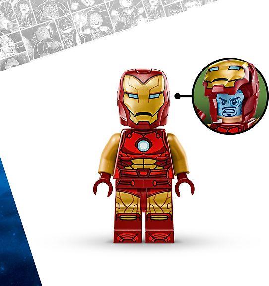 LEGO Super Heroes Marvel 76307 Iron Man vastaan Ultron – kuva 5