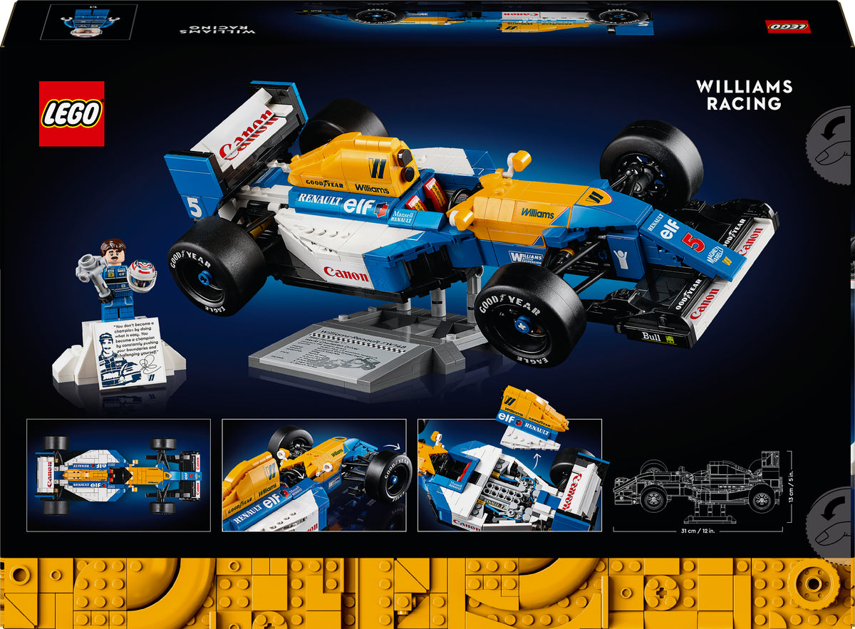 LEGO Icons 10353 Williams Racing FW14B – kuva 21