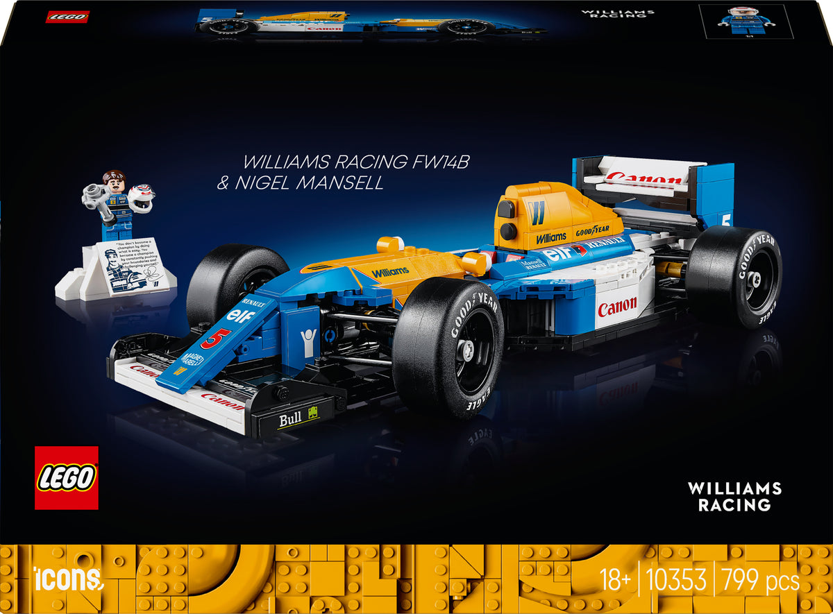 LEGO Icons 10353 Williams Racing FW14B