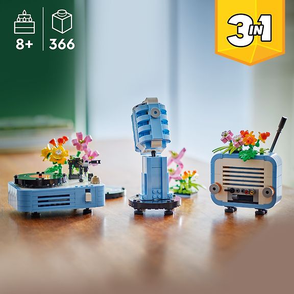 LEGO Creator 31172 – Levysoitin ja kukkia – kuva 3