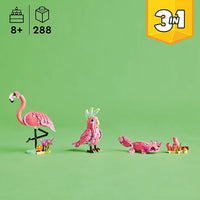 LEGO Creator 31170 – Villieläimet: vaaleanpunainen flamingo – kuva 2