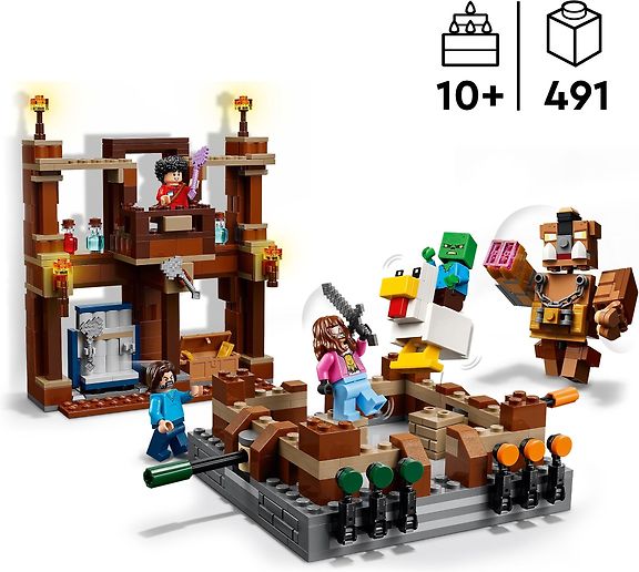 LEGO Minecraft 21272 – Puukartanon taisteluareena – kuva 2