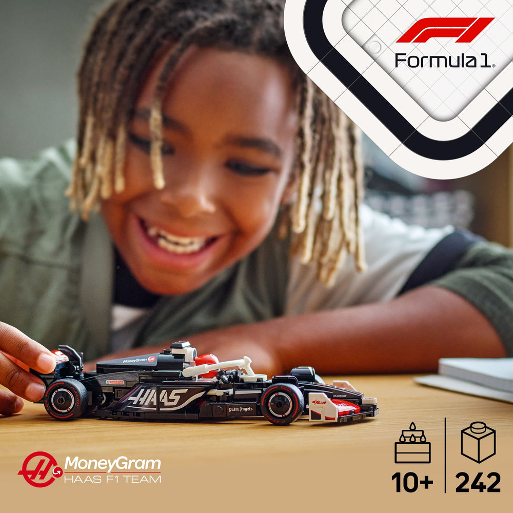 LEGO Speed Champions Speed 77250 – MoneyGram Haas F1® Team VF-24 ‑kilpa-auto 2