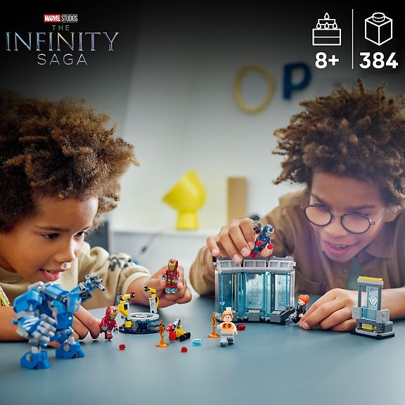 LEGO Super Heroes Marvel 76315 Iron Manin laboratorio: haarniskahuone – kuva 3