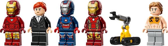 LEGO Super Heroes Marvel 76315 Iron Manin laboratorio: haarniskahuone – kuva 4