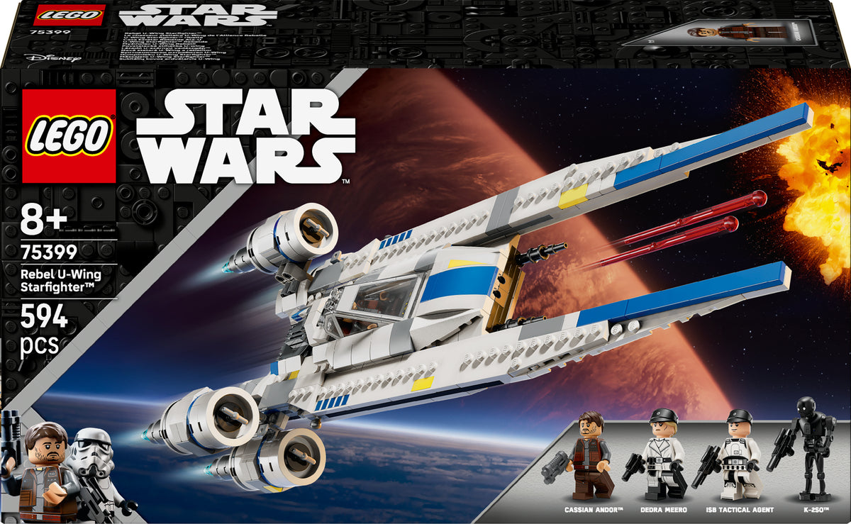 LEGO Star Wars 75399 Kapinallisten U-Wing-tähtihävittäjä