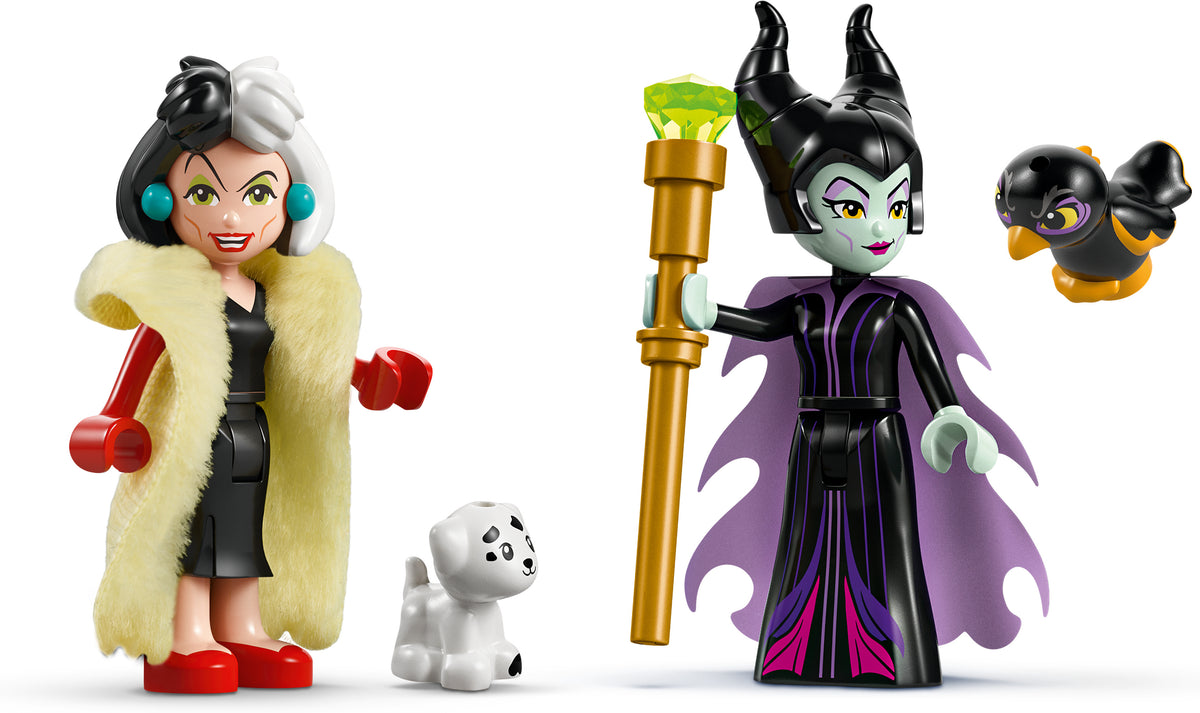 LEGO Disney Classic 43262 – Pahattaren ja Cruella De Vilin mekot – kuva 8