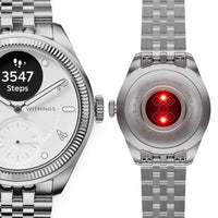 Withings Scanwatch Nova Brilliant älykello, 39 mm, valkoinen