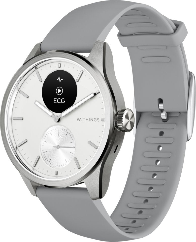 Withings Scanwatch 2 älykello, 42 mm, valkoinen