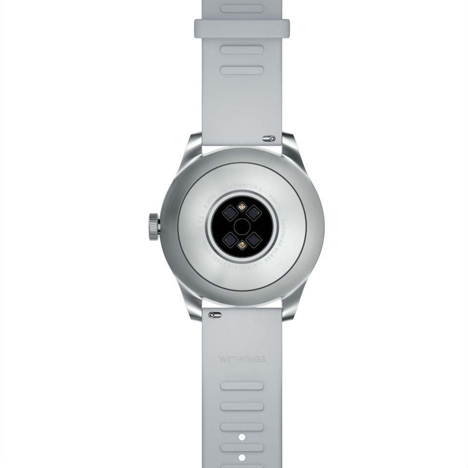 Withings Scanwatch 2 älykello, 42 mm, valkoinen