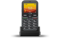 Doro Leva L11 -peruspuhelin, musta - E-store.fi