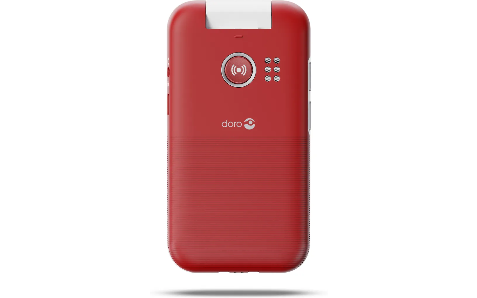 Doro Leva L21 -peruspuhelin, punainen / valkoinen