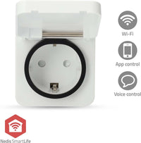 Nedis SmartLife ZBPO130FWT älypistorasia, 16 A / 3680 W, IP44 – kuva 5